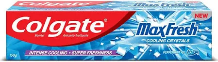 COLGATE  MAXFRESH TOOTHPASTE (blue)